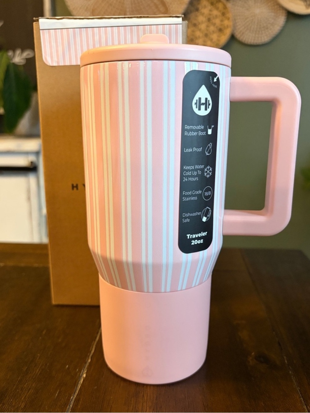 HudroJug Traveler Cabana, 20 oz